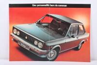 FIAT: Two 1970's Fiat sales brochures. 7/78 '131 Racing' (Edition n. 2.0373) & 'Fiat 124 Sport, coupe et spider' brochures - 3