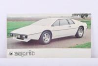 LOTUS: A 1977&nbsp;Lotus esprit sales brochure