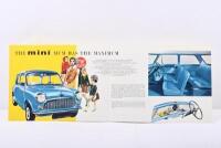 AUSTIN MINI: A colour fold-out Austin Mini Saloon sales brochure (PUBLICATION No. 2282) - 2