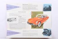 CITROEN: Two 1950's Citroen D.S.19 and i D&nbsp;19&nbsp;colour sales brochures. French text - 4