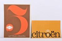 CITROEN: Two 1965&nbsp;Citroen sales catalogues. 'azl', 'ami' & Dutch text model range brochures