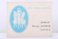 FORD: A 1956 'The new ZODIAC ZEPHYR CONSUL - THE THREE GRACES' sales brochure