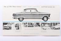 FORD: A 1956 'The new ZODIAC ZEPHYR CONSUL - THE THREE GRACES' sales brochure - 3