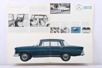 MERCEDES-BENZ: A 1961 Mercedes-Benz 220 S/SE sales brochure - 3
