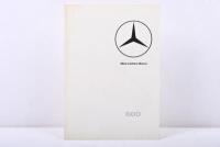 MERCEDES-BENZ: A 1966 Mercedes-Benz 600 colour sales brochure. French text