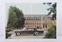 MERCEDES-BENZ: A 1966 Mercedes-Benz 600 colour sales brochure. French text - 2