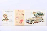 VOLVO: An original Volvo PV444 colour sales brochure - 2