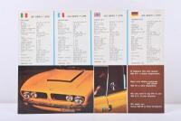 ISO: An original and superb 1969/1970&nbsp;Iso Grifo&nbsp;7 Litri&nbsp;colour&nbsp;single sheet, double sided sales brochure - 2