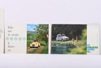 CITROEN: Four&nbsp;1970's Citroen&nbsp;model range catalogues. 1975 Citroen Model Range brochure - 3