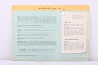 FIAT: Two 1950's Fiat 1100 sales brochures. Dutch & Danish text - 3