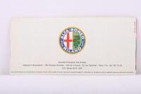 ALFA ROMEO: An interesting small format 1966 'alfa romeo' model range sales catalogue. French text - 3