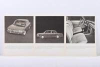 BMW: An original 1970 'BMW 2500 - BMW 2800' fold out sales brochure - 2