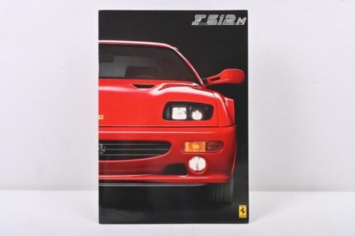 155 · FERRARI: A 1995 Ferrari F 512 M colour sales brochure (5M/01/95)