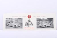 JAGUAR: An original 1957 JAGUAR XK 150 'THE NEW XK150 DISC BRAKE JAGUARS' sales brochure - 2