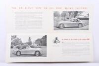JAGUAR: An original 1957 JAGUAR XK 150 'THE NEW XK150 DISC BRAKE JAGUARS' sales brochure - 3