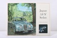 JAGUAR: An original 1960's&nbsp;Jaguar 3.8 'S' Sedan colour sales brochure