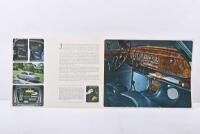 JAGUAR: An original 1960's&nbsp;Jaguar 3.8 'S' Sedan colour sales brochure - 2