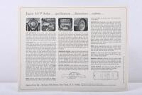 JAGUAR: An original 1960's&nbsp;Jaguar 3.8 'S' Sedan colour sales brochure - 3