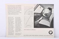 B.M.W: Three early 1960's BMW 1500 sales brochures - 4