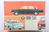 B.M.W: Three early 1960's BMW 1500 sales brochures - 5