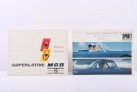 AUSTIN HEALEY/MG: Two original 1960's BMC sales brochures. 'Austin Healey SPRITE MK.FOUR' & 'SUPERLATIVE MGB WITH 1800 c.c. ENGINE' brochures