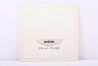 DB6/VOLANTE: An original 1965 Aston Martin sales brochure for the DB6 & Volante