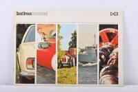 ASTON MARTIN: An original 'David Brown International' company profile
