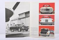 ALFA ROMEO: An original 1962 ALFA ROMEO 2600 sales brochure for&nbsp;Berlina, Sprint and Spider models - 2