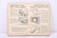 MG: An original First Edition 1953&nbsp;Operation&nbsp;Manual for the MG Series "TF" MIDGET - 2