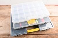SERVICE CASES: A group of compartment boxes of various sizes - 2