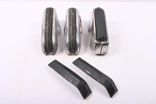 ALFA ROMEO: A quantity of Alfa Romeo 105 series overriders & parts including pair of Overriders, one single and two rubber inserts.