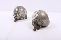 LUCAS: A pair of small early Lucas 'King of the Road' No. G236 lamps 'Regd No. 618029'. - 6