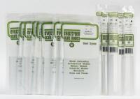EVERGREEN: NOS Evergreen Styrene Sheets & Strips approx 21