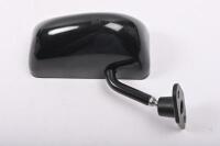MIRRORS: Two modern racing mirrors, left 13cm wide, right 11.3cm wide, with mounting bolts - 4
