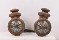 FORD: Two Ford Canada Model T side lamps. Both marked "Clasco Ford, Pat Oct 27, 14, May 26, 14" - 2