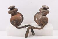 FORD: Two Ford Canada Model T side lamps. Both marked "Clasco Ford, Pat Oct 27, 14, May 26, 14" - 3