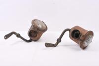 FORD: Two Ford Canada Model T side lamps. Both marked "Clasco Ford, Pat Oct 27, 14, May 26, 14" - 6