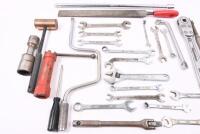 TOOLS: A selection of various tools including Sidchrome spanners & other hand tools. - 2