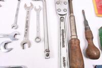 TOOLS: A selection of various tools including Sidchrome spanners & other hand tools. - 4