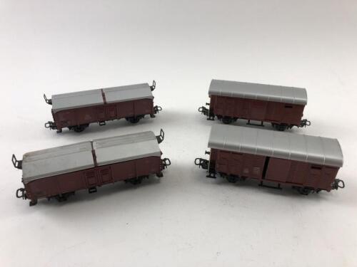 MARKLIN: Four Marklin goods wagons, circa 1974
