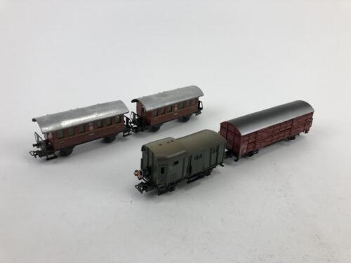 MARKLIN: Four Marklin mixed carriages, circa 1969