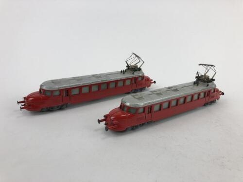 MARKLIN: A Marklin 3125 Swiss electric railcar set, circa 1985