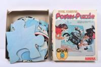 EVEL KNIEVAL: A 1974 large format EVEL KNIEVEL Poster-Puzzle by AURORA (NO. 5204)