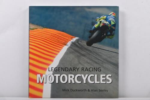 MOTORCYCLES: 'LEGENDARY RACING MOTORCYCLES' hardcover book by Mick Duckworth & Alan Seeley