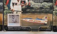 EVEL KNIEVEL: Four 1998 Evel Knievel&nbsp;'KING OF THE STUNTSMEN' Snake River Canyon X-2 Sky Cycle die-cast models by Johnny Lightning (ITEM # 241-00) - 3