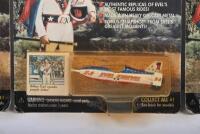 EVEL KNIEVEL: Four 1998 Evel Knievel&nbsp;'KING OF THE STUNTSMEN' Snake River Canyon X-2 Sky Cycle die-cast models by Johnny Lightning (ITEM # 241-00) - 4