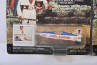 EVEL KNIEVEL: Four 1998 Evel Knievel&nbsp;'KING OF THE STUNTSMEN' Snake River Canyon X-2 Sky Cycle die-cast models by Johnny Lightning (ITEM # 241-00) - 5