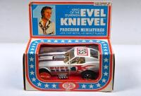 EVEL KNIEVEL: A 1970's 1:43 scale IDEAL 'EVEL KNIEVEL' FUNNY CAR (No. 4306-7)