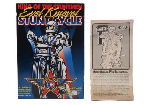EVEL KNIEVEL: A 1998 KING OF THE STUNTSMEN 'Evel Knievel' STUNT CYCLE by Playing Mantis