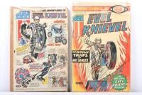EVEL KNIEVEL: An original 1974 issue of 'Evel Knievel 1st Appearance' comic by MARVEL COMICS AND IDEAL